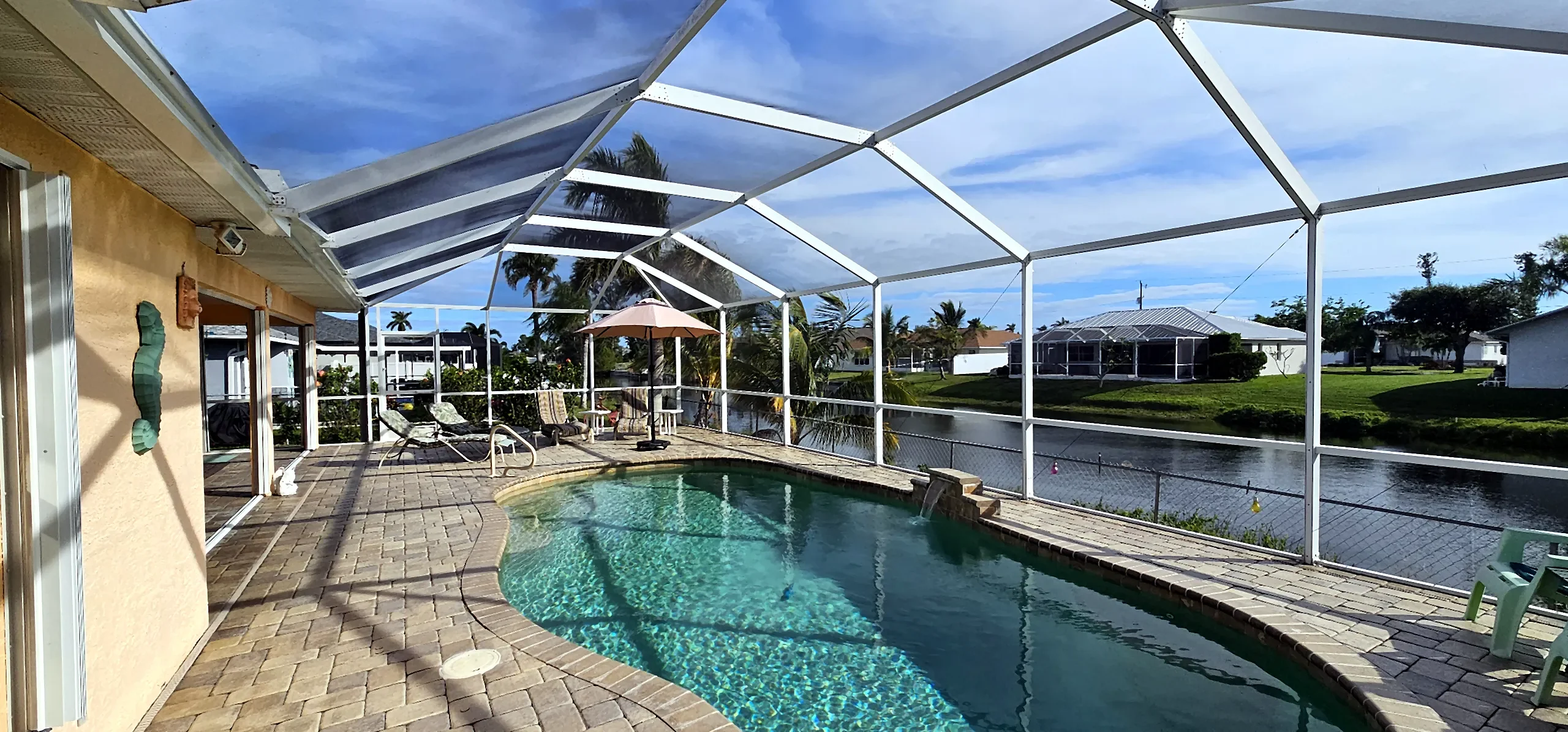 Pool area